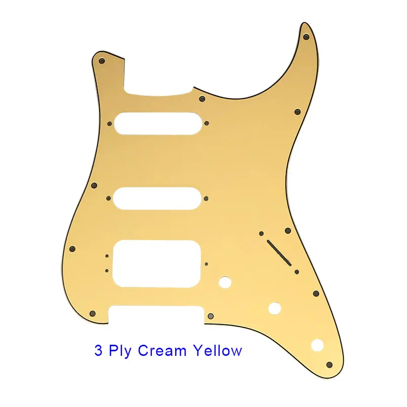 Strat HSS Pickguard for US 72' Guitars 2 Strat HSS Pickguard for US 72' Guitars - Image 2