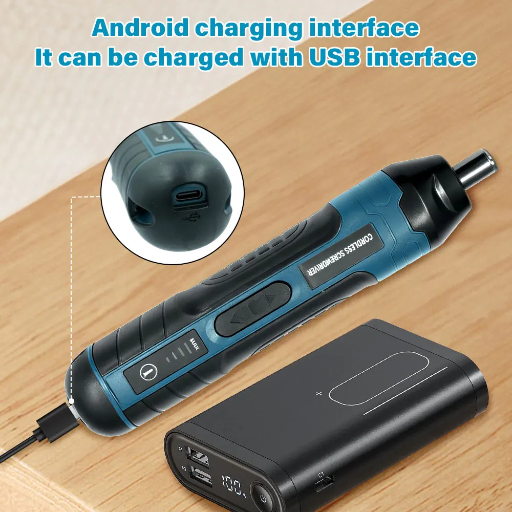 Cordless Electric Screwdriver with 1300mAh Battery 3 Cordless Electric Screwdriver with 1300mAh Battery - Image 3