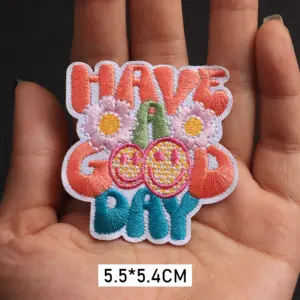 Vibrant Embroidered Patch Set with Citrus Motifs 6 S04dd8cbe6bf8498aa56af8a77b3c8901F