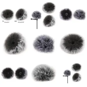 Faux Fur Microphone Windscreen for Outdoor Recording 9 S04ea7e6efeb14b90be213db4901a70aaJ
