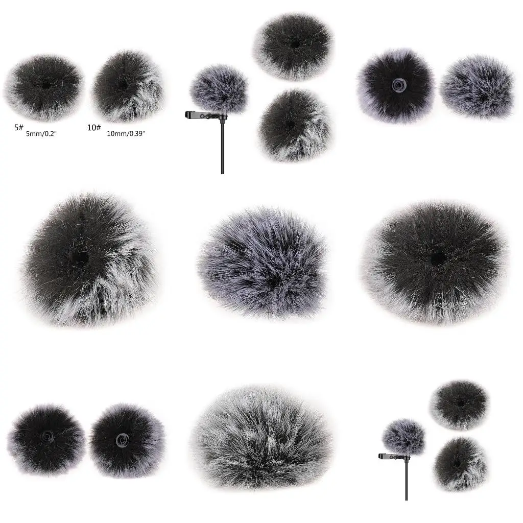 Faux Fur Microphone Windscreen for Outdoor Recording 3 Faux Fur Microphone Windscreen for Outdoor Recording - Image 3