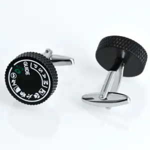 DSLR Mode Dial Cufflinks for Men 8 S06f374c72263430ba9ce31716231d06e3