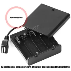 Portable USB Battery Power Box for LED Strips 8 S08424ff402004ec1936c6f42b60cbe3bJ