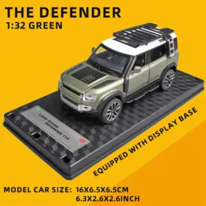 Green Land Rover Defender 110 Model 1/32 Scale 13 S09ff13f25c7b445998d3a8f6e9c9edd4r