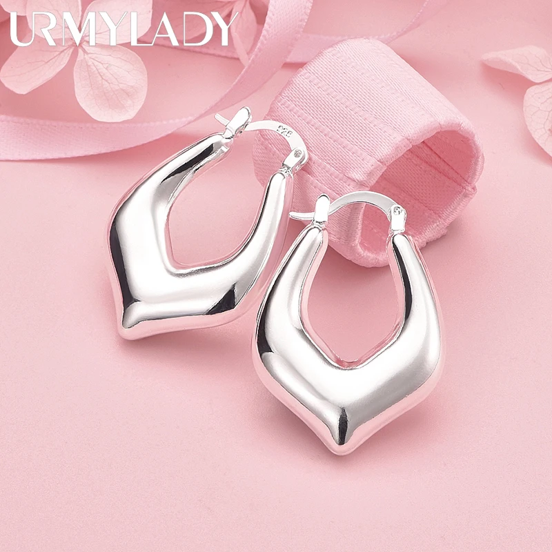 Sterling Silver Clip Earrings for Women 3 Sterling Silver Clip Earrings for Women - Image 3
