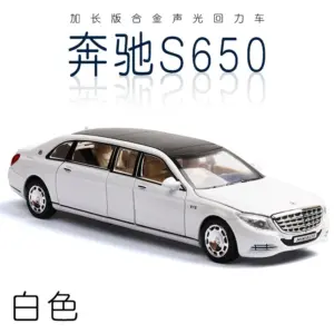 Luxury White 1:32 Scale Diecast Model Car 17 S0a8cd815a68e428499de908b1801ec09T