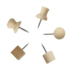 Decorative Wooden Push Pins Set of 30 9 S0b979c5ca4f64a1dba76975820a4f40c8