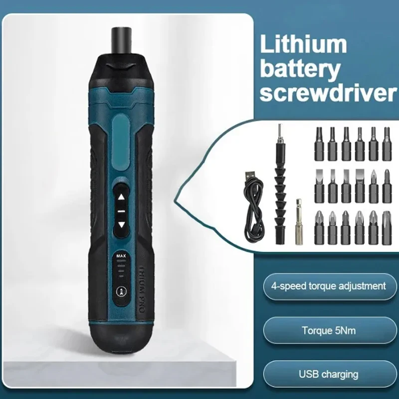 Cordless Electric Screwdriver 3.6V, 1300mAh Battery 2 Cordless Electric Screwdriver 3.6V, 1300mAh Battery - Image 2
