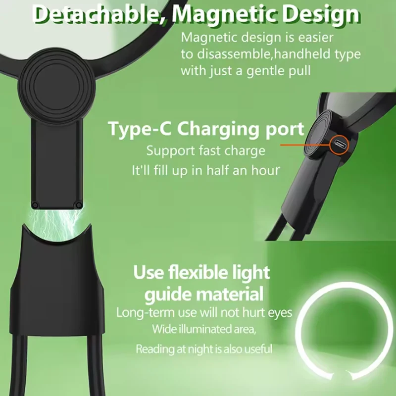 Rechargeable 5X Gooseneck Magnifying Lamp 6 Rechargeable 5X Gooseneck Magnifying Lamp - Image 6