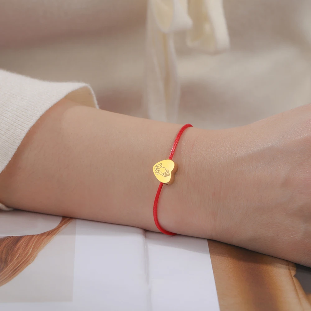 Elegant Stainless Steel Christian Bracelet with Charm 4 Elegant Stainless Steel Christian Bracelet with Charm - Image 4