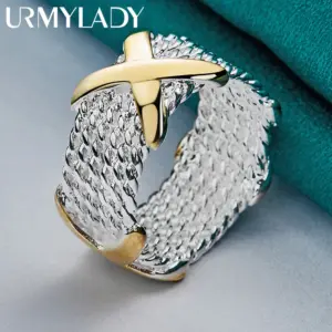 Sterling Silver Cross Ring for Women 11 S10f7f30dab7b4f0c929a61e6206b2866y