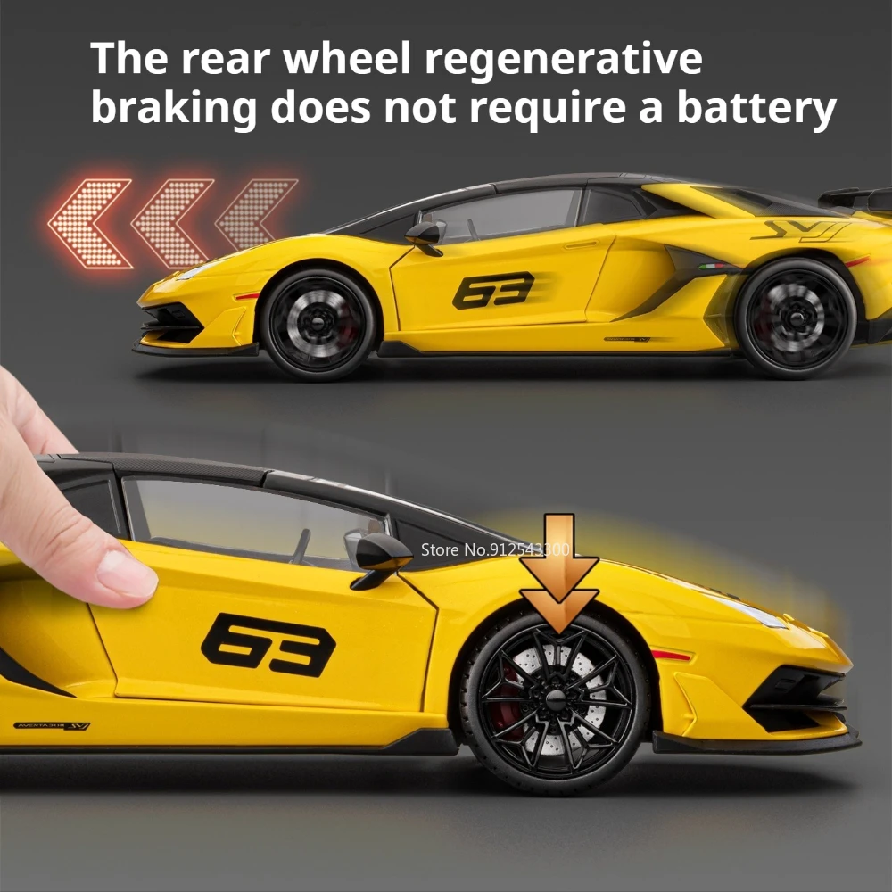 Vibrant Green 1:18 Supercar Diecast Model 4 Vibrant Green 1:18 Supercar Diecast Model - Image 4