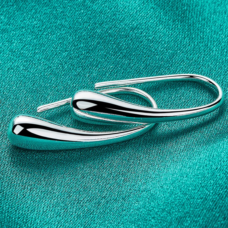 Sterling Silver Water Drop Jewelry Set 4 Sterling Silver Water Drop Jewelry Set - Image 4