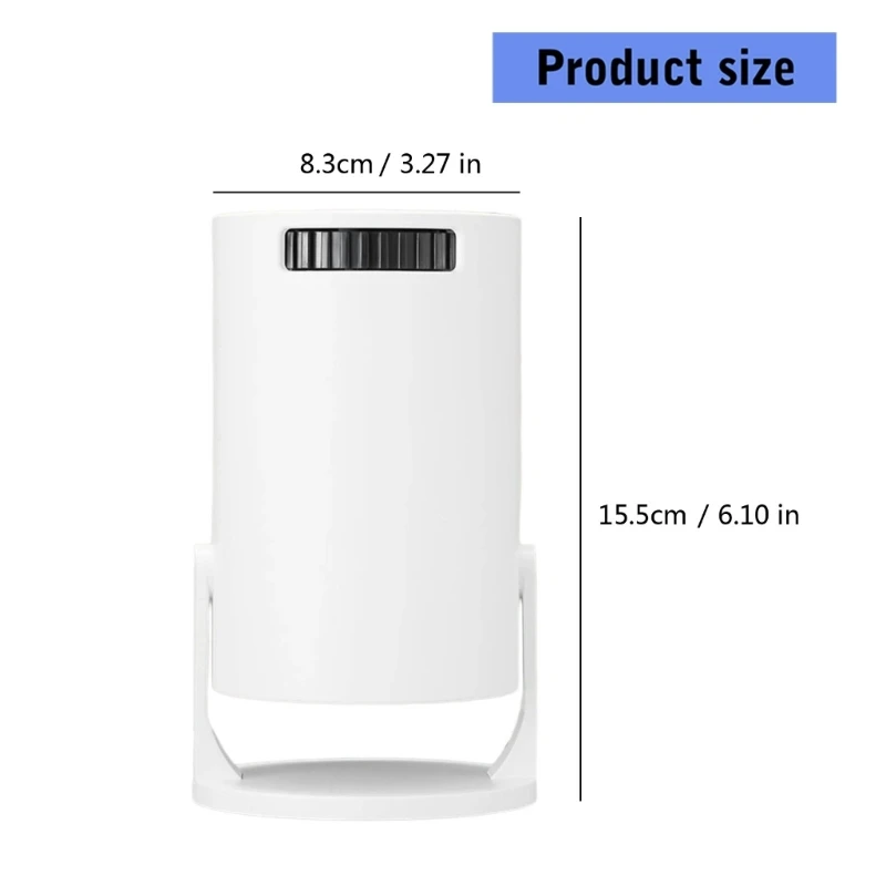 Portable Wireless Streaming Projector 92x157mm 6 Portable Wireless Streaming Projector 92x157mm - Image 6