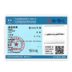 Sterling Silver Irregular Hoop Earrings with Zircon Accents 11 S1414e90239374380bcf8d0bb3d3fec38A