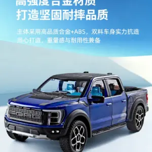 Orange Ford Raptor 1/20 Scale Alloy Model 16 S144128a9d20a41a6bf4738f278e68119b