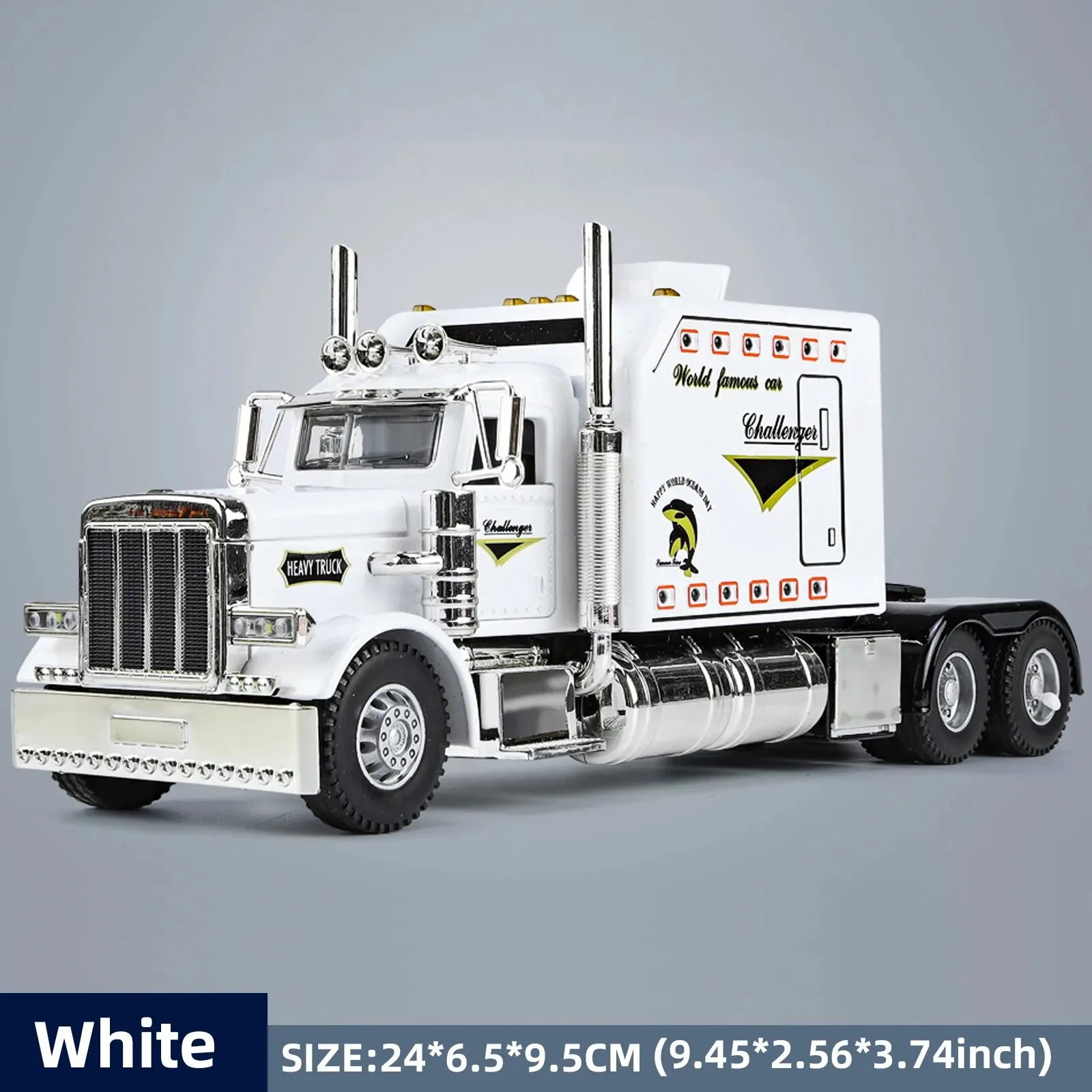 1:24 Scale Peterbilt 389 Diecast Truck 8 1:24 Scale Peterbilt 389 Diecast Truck - Image 8