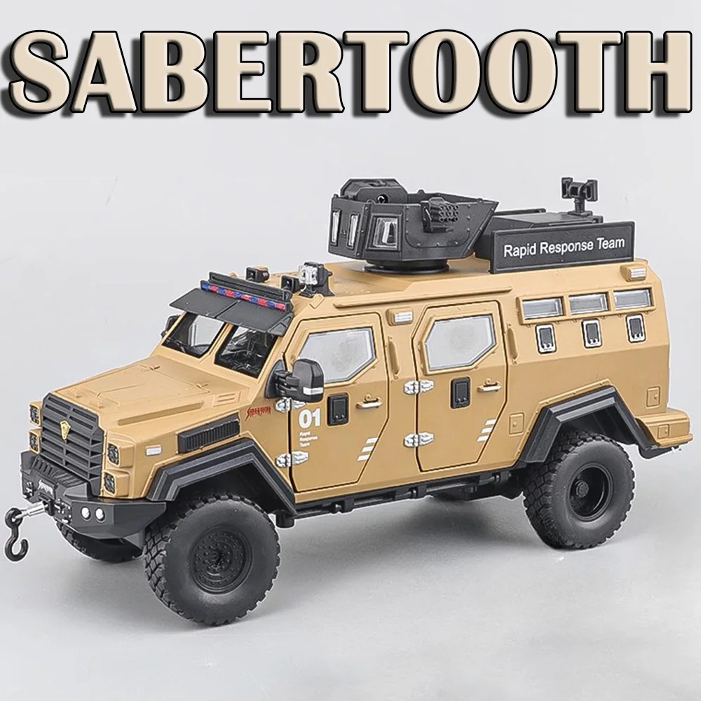 Sabertooth 1:24 Military Off-Road Vehicle Model 1 Sabertooth 1:24 Military Off-Road Vehicle Model