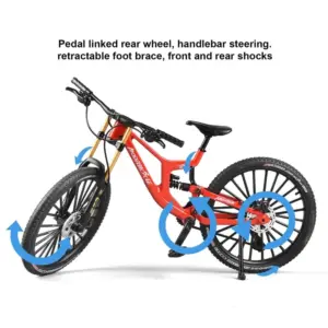 Mini Alloy Mountain Bike Model 1:8 Scale 14 S1d055cbe40124d57939ae4c454cce97e9