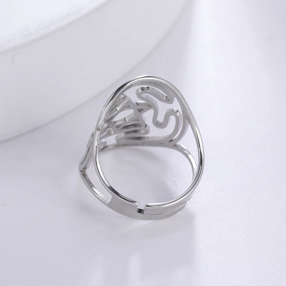 Stainless Steel Star of David Ring 3 Stainless Steel Star of David Ring - Image 3