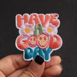 Vibrant Embroidered Patch Set with Citrus Motifs 8 S1e76b708247643979e417364c95e4aaaX