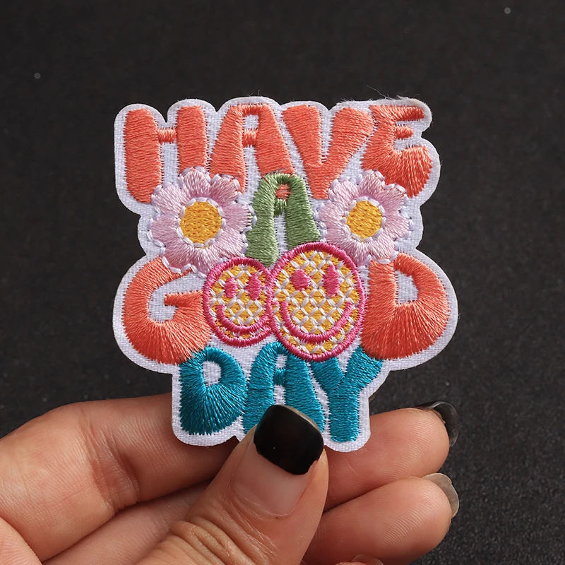 Vibrant Embroidered Patch Set with Citrus Motifs 4 Vibrant Embroidered Patch Set with Citrus Motifs - Image 4