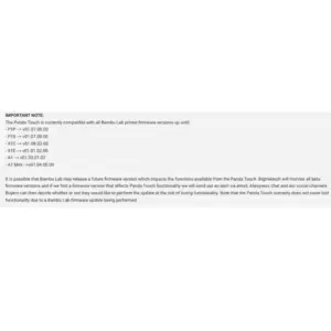 Panda Touch Screen for Bambu Lab P1S 7 S1e9bed5769c94ddc8c6bba63a7a7f734R