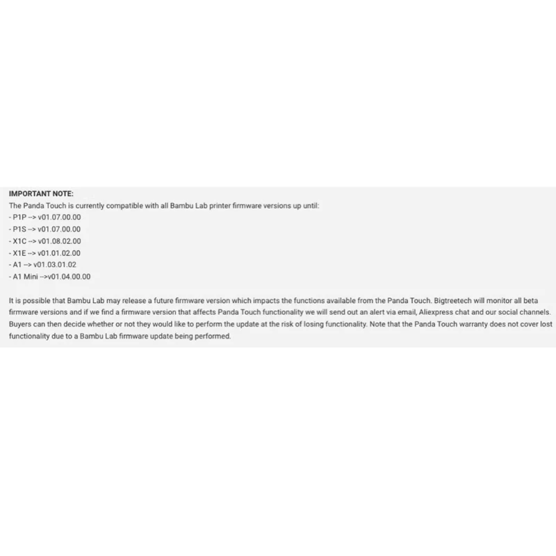 Panda Touch Screen for Bambu Lab P1S 2 Panda Touch Screen for Bambu Lab P1S - Image 2