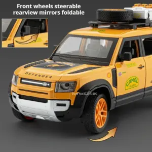 1:24 Scale Land Rover Defender Die-Cast Model 15 S204fe30827774f59a0b3e3f9c0a06a5bx