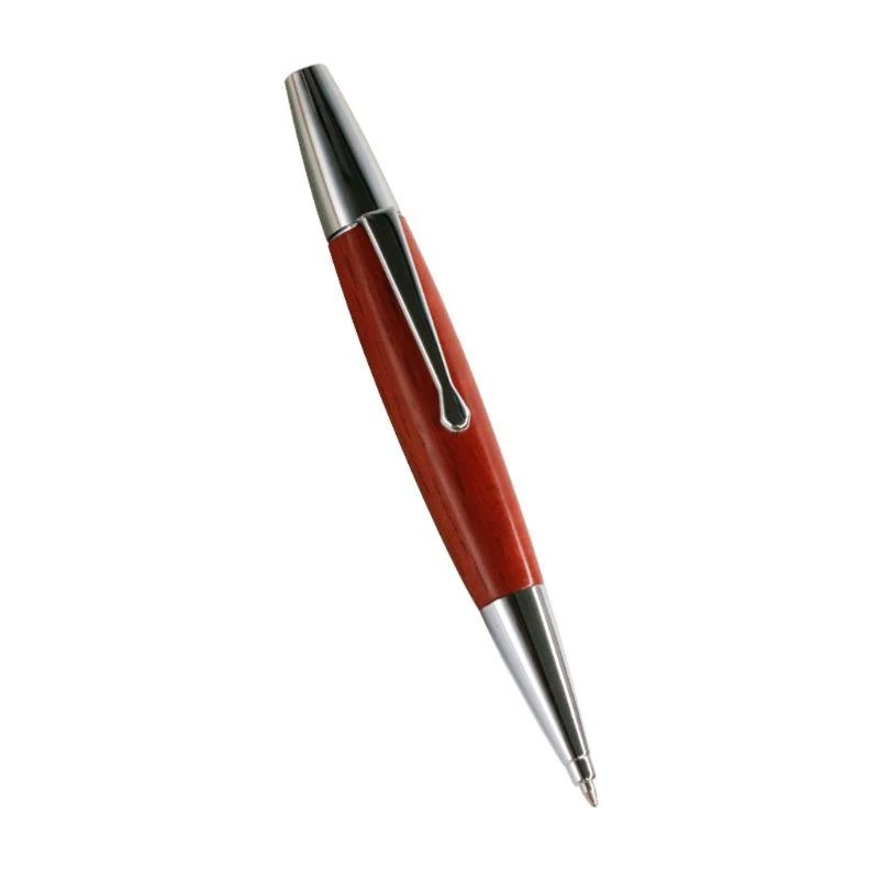 Red Wooden Twist Ballpoint Pen with 0.5mm Tip 7 Red Wooden Twist Ballpoint Pen with 0.5mm Tip - Image 7