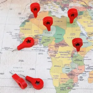 Vibrant Red Wooden Thumbtacks Set of 40 9 S22efbff291c74857aa8111a403d34b15l