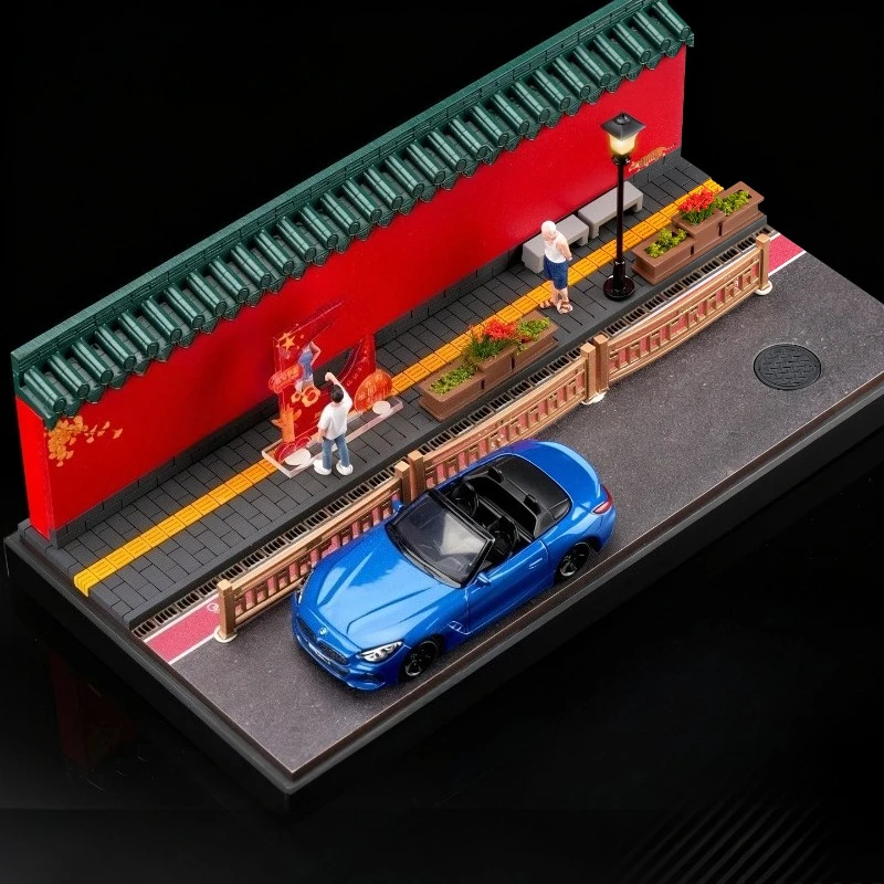 Authentic Beijing Street Miniature Diorama 3 Authentic Beijing Street Miniature Diorama - Image 3