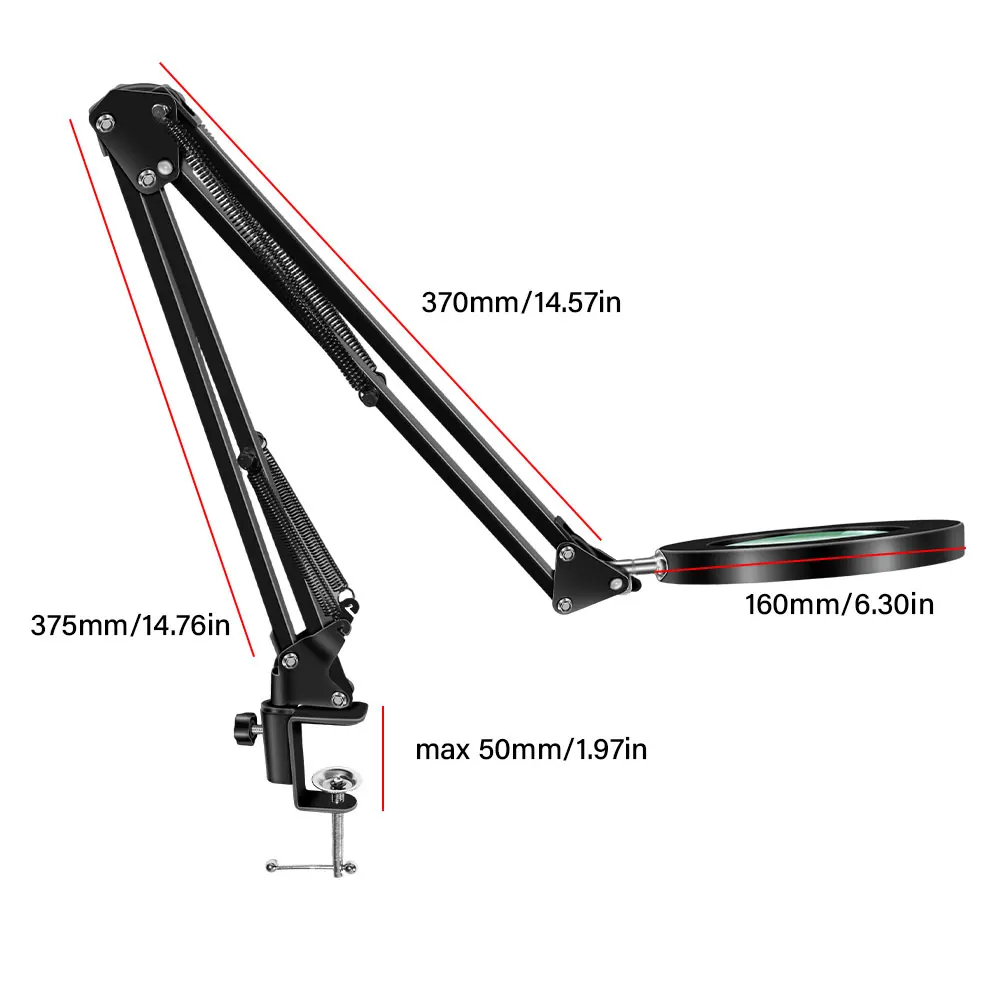 10x Magnifier LED Table Lamp for Precision Work 6 10x Magnifier LED Table Lamp for Precision Work - Image 6
