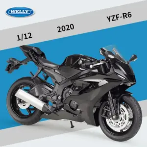 1:12 Diecast Yamaha YZF-R6 Motorcycle Model 15 S23b8eb5faa194c928209869dfb544879i