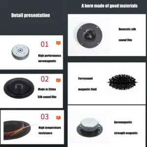 4-Inch HiFi Dome Tweeter for Clear Sound 8 S24a636d684324390bf55e0da6d6faae2I