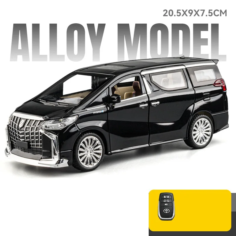 1:24 Scale Toyota Alphard Diecast Model 7 1:24 Scale Toyota Alphard Diecast Model - Image 7