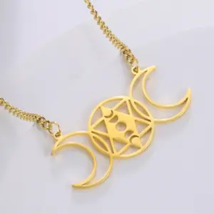 Stainless Steel Pentagram Necklace for Women 19 S2892679d58ce448ab9ccdebb0ce1deeba