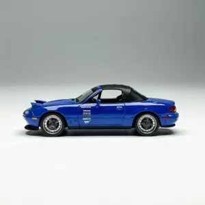 MiniGT Mazda MX5 NA 1:64 Diecast Model Blue 9 S29c4d85225d94e519dda7370f4bbb9566