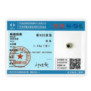 Sterling Silver Heart Charm with Zircon Accents 11 S29e4c7d599b9408292b36a48ca5ebdfev