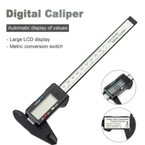 Digital Caliper 150mm Stainless Steel LCD 13 S2aca2ac74e694836a263168f506d41d9Y