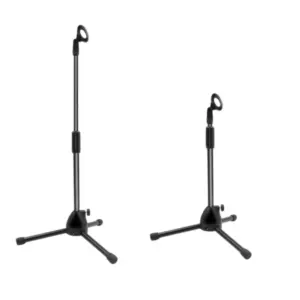 Black Microphone Stand for Performances 12 S2af6602cc0374edfb4544a3fe7f84fdet