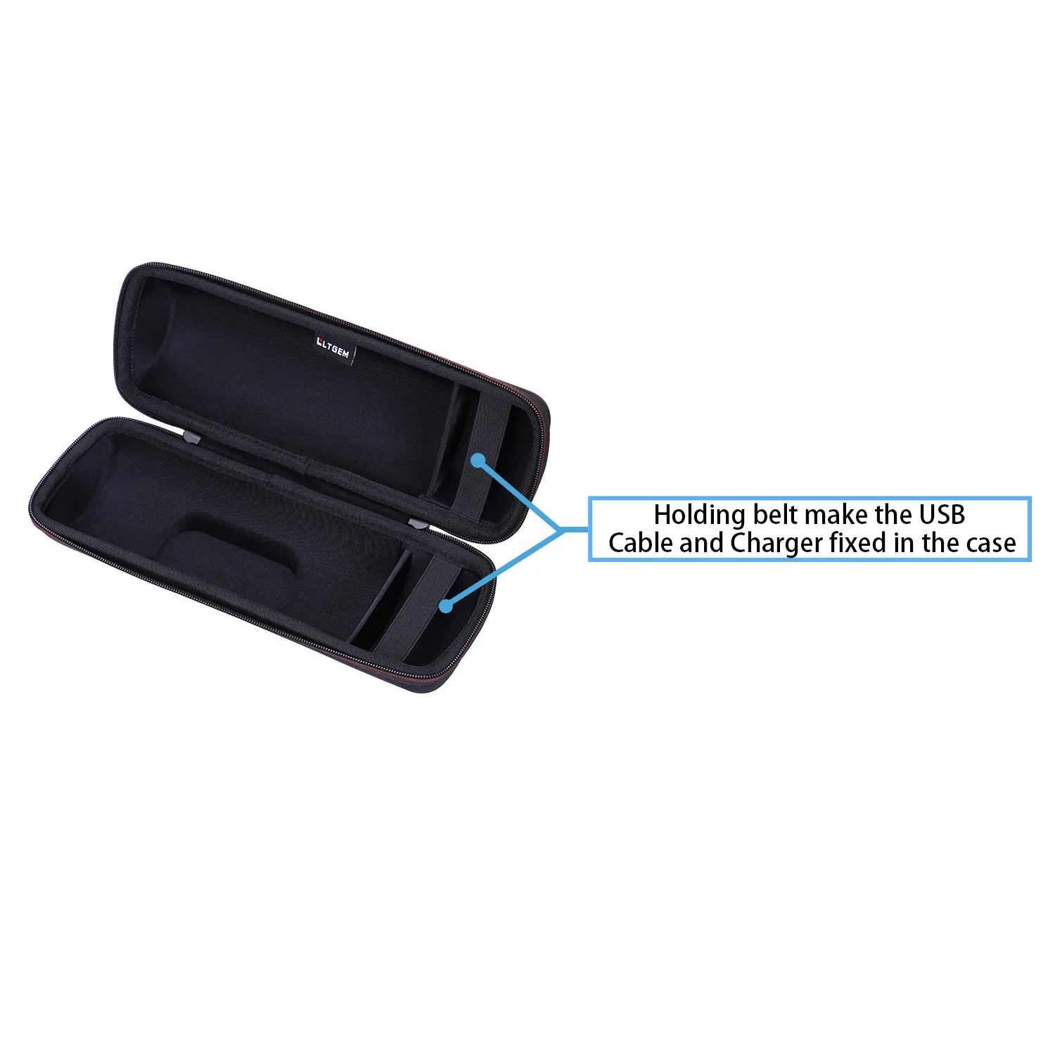 Light Grey Protective Case for JBL Charge 4/5 2 Light Grey Protective Case for JBL Charge 4/5 - Image 2