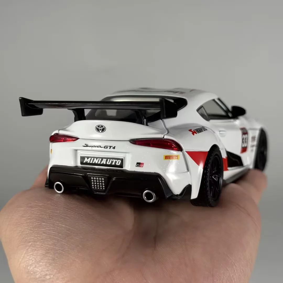 Red Toyota Supra GT4 1:32 Diecast Model 5 Red Toyota Supra GT4 1:32 Diecast Model - Image 5