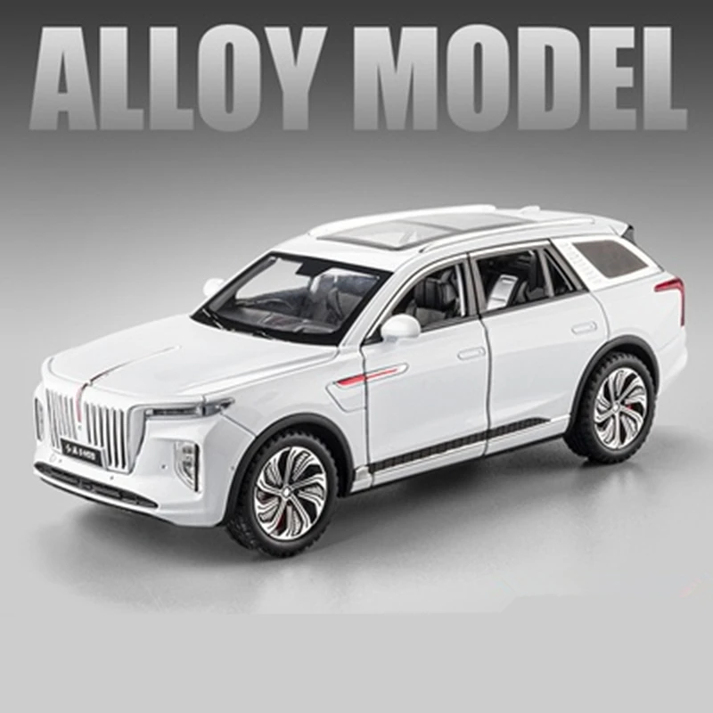 Hongqi 1:24 Scale SUV Model Collectible 7 Hongqi 1:24 Scale SUV Model Collectible - Image 7