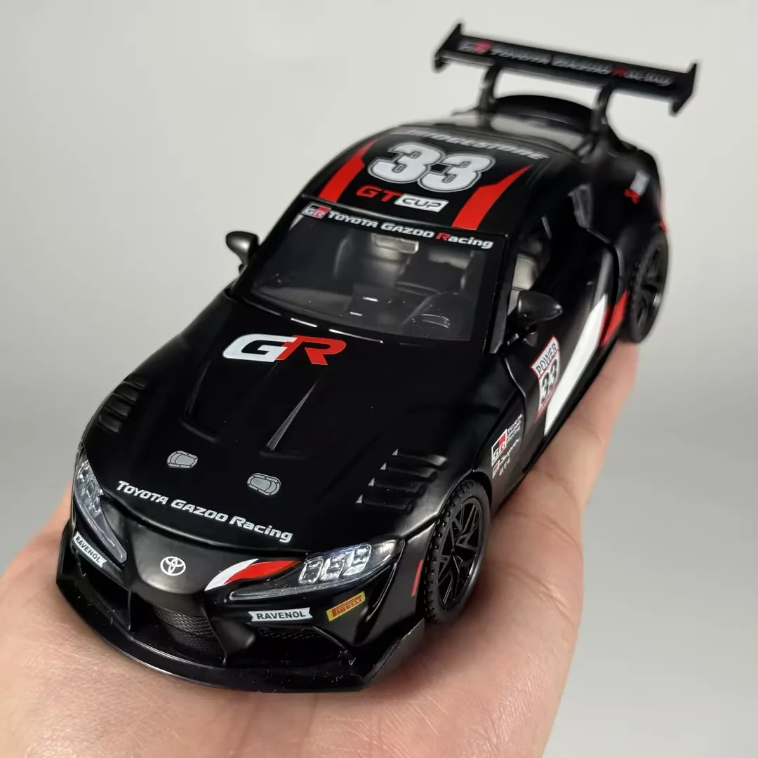 Red Toyota Supra GT4 1:32 Diecast Model 2 Red Toyota Supra GT4 1:32 Diecast Model - Image 2