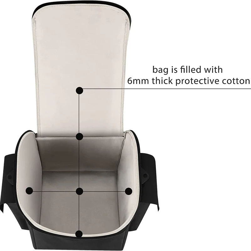 Black Travel Case for JBL PartyBox Encore Essential 3 Black Travel Case for JBL PartyBox Encore Essential - Image 3