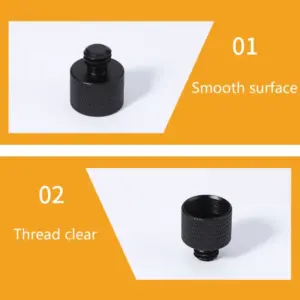 Microphone Adapter Set with 5/8"–3/8" Threads 7 S324017dfc9ae46fd9ba92d7f5b2aa861P