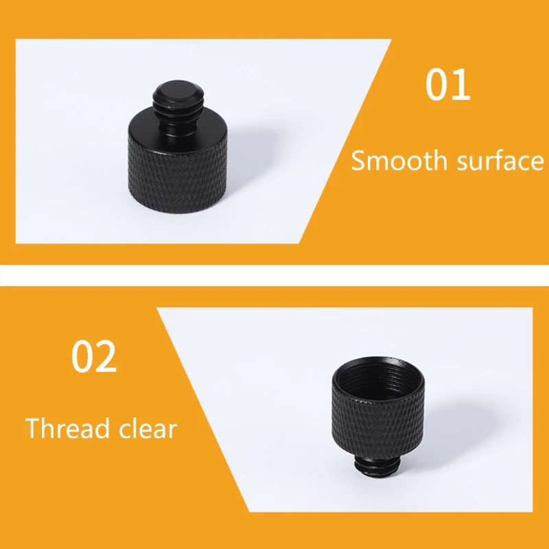Microphone Adapter Set with 5/8"–3/8" Threads 3 Microphone Adapter Set with 5/8"–3/8" Threads - Image 3