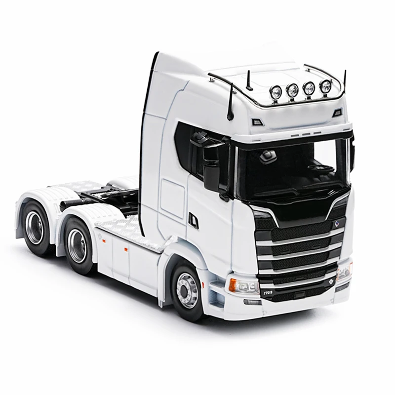 Diecast 770S Tractor Truck Model in White 2 Diecast 770S Tractor Truck Model in White - Image 2
