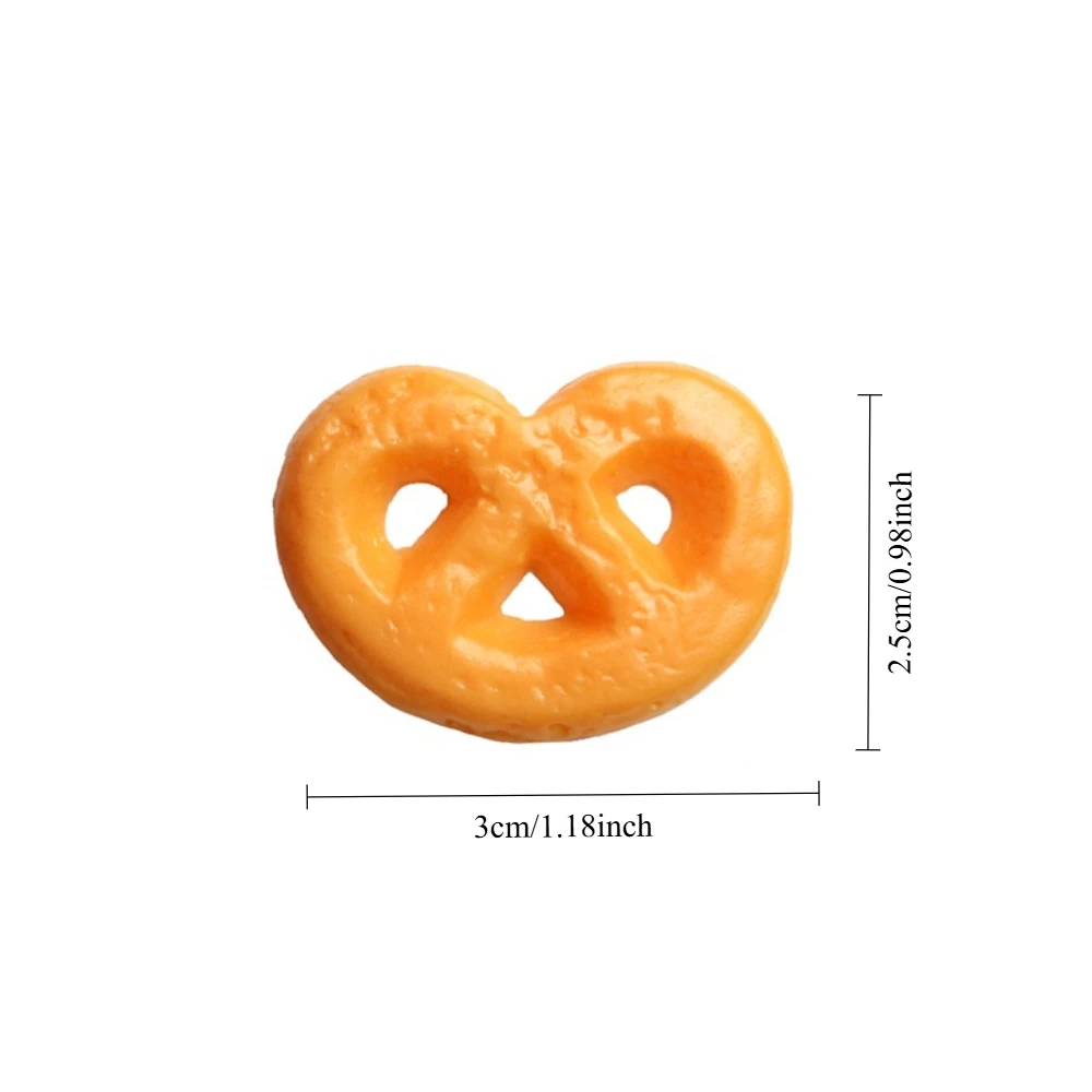 Simulated Cookie Resin Brooches Set 2 Simulated Cookie Resin Brooches Set - Image 2